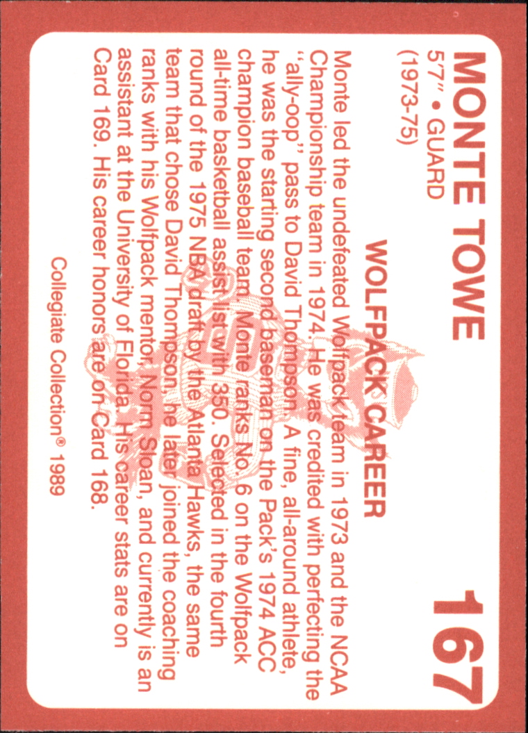 B0494- 1989 North Carolina State Collegiate Cards -You Pick- 15+ FREE US SHIP - Picture 299 of 353