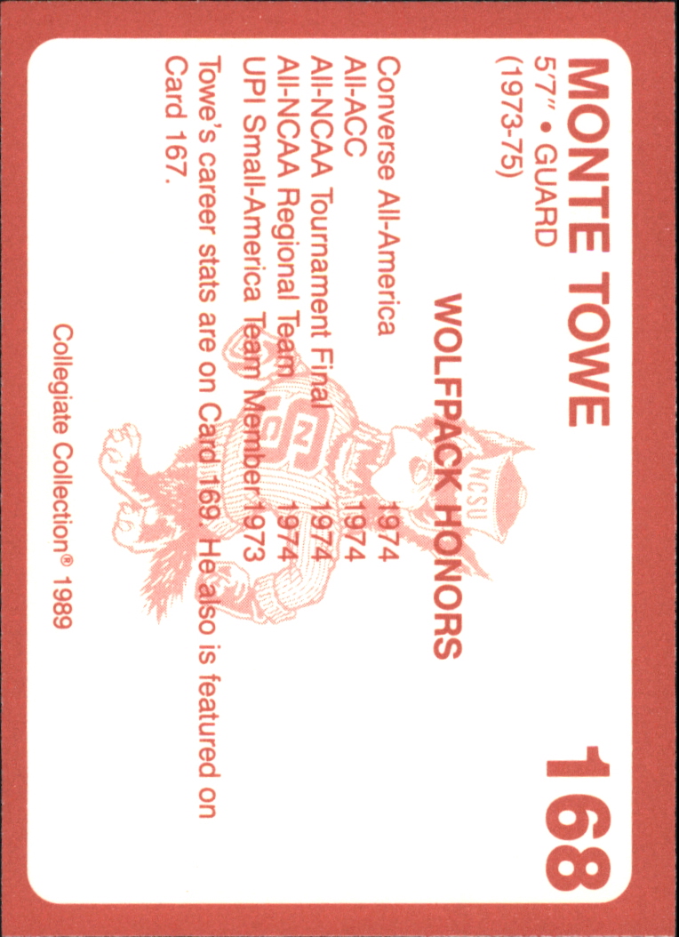 B0494- 1989 North Carolina State Collegiate Cards -You Pick- 15+ FREE US SHIP - Picture 301 of 353