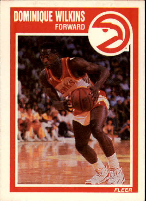 1989-90 Fleer #7 Dominique Wilkins