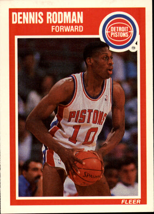 1989-90 Fleer #49 Dennis Rodman