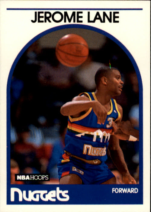 1989-90 Hoops #201 Jerome Lane RC