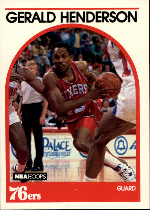 1989-90 Hoops #208 Gerald Henderson