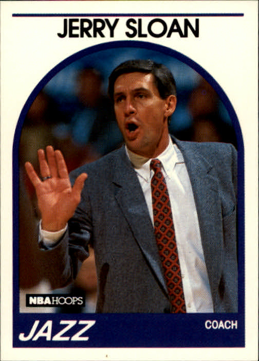 1989-90 Hoops #267 Jerry Sloan CO