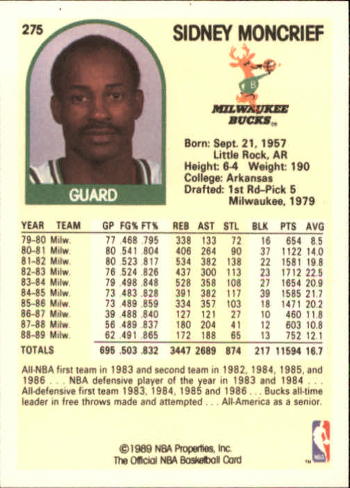 1989-90 Hoops Basketball Card Pick (Base) 103-353