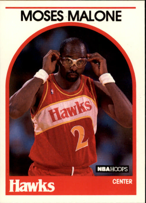 1989-90 Hoops #290 Moses Malone