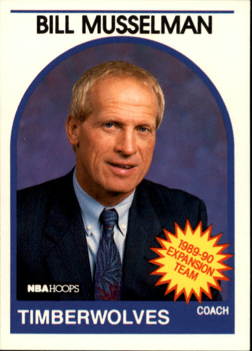 1989-90 Hoops #314 Bill Musselman CO