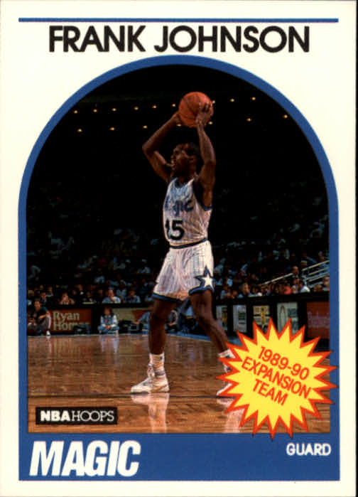 1989-90 Hoops #333 Frank Johnson