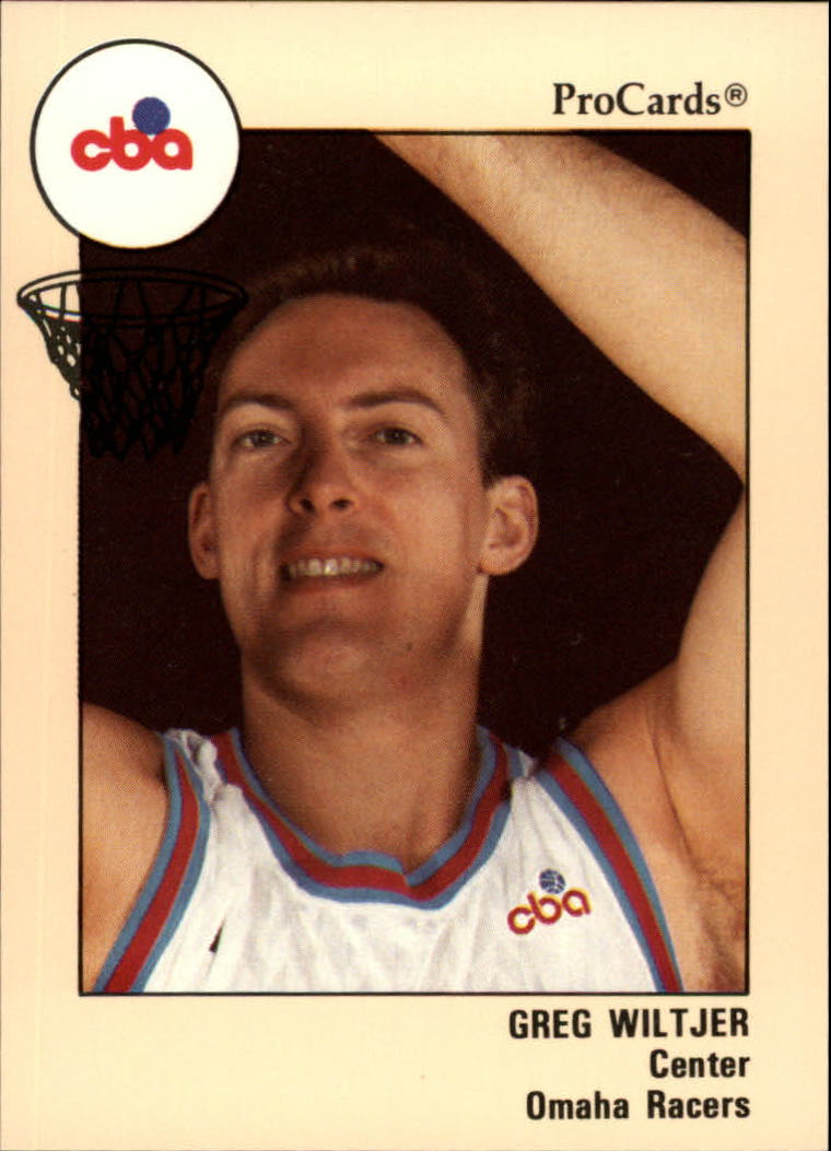 1989-90 ProCards CBA #67 Greg Wiltjer
