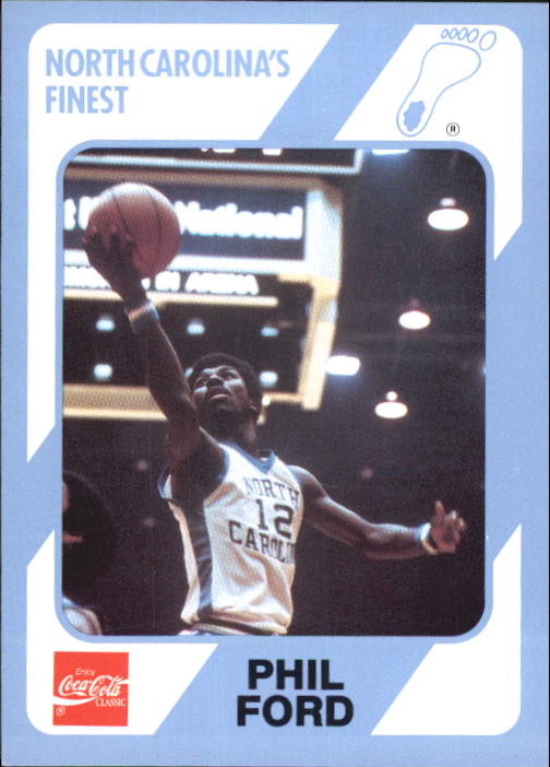1989-90 North Carolina Collegiate Collection #7 Phil Ford