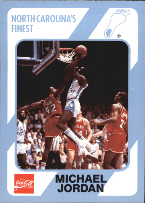 1989-90 North Carolina Collegiate Collection #13 Michael Jordan