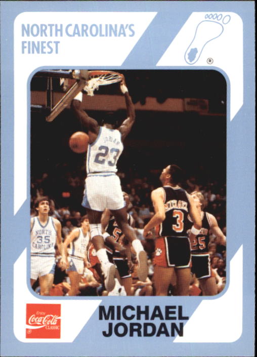 1989-90 North Carolina Collegiate Collection #15 Michael Jordan
