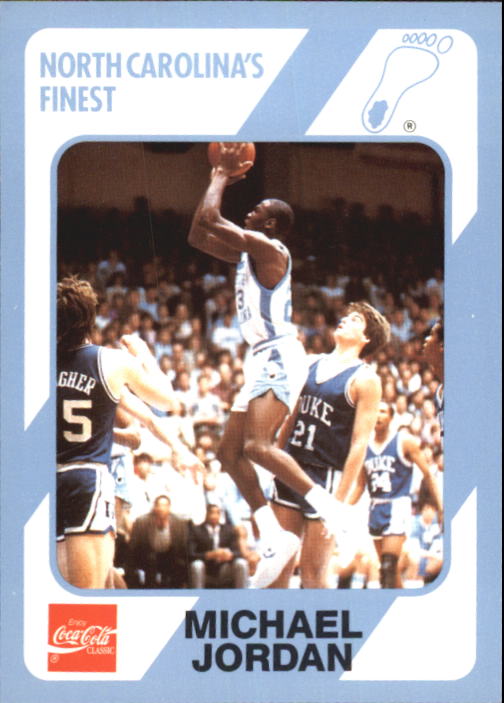 1989-90 North Carolina Collegiate Collection #18 Michael Jordan