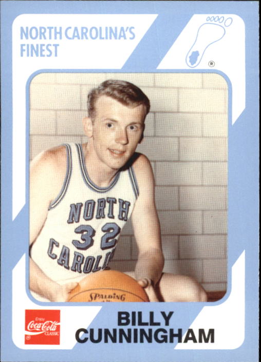 1989-90 North Carolina Collegiate Collection #40 Billy Cunningham