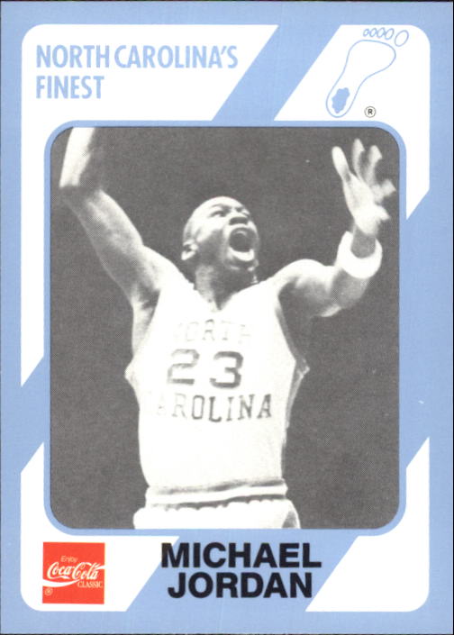 1989-90 North Carolina Collegiate Collection #65 Michael Jordan
