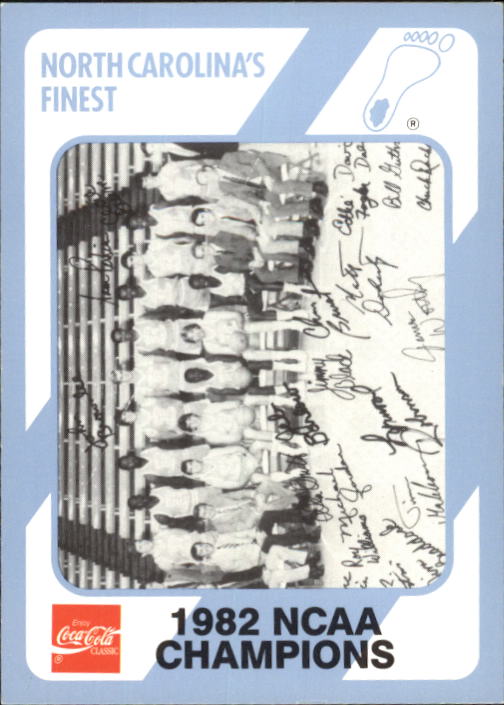 1989-90 North Carolina Collegiate Collection #200 1982 NCAA Champions