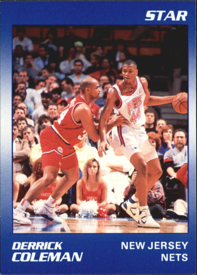 1990 Star Derrick Coleman I #9 Derrick Coleman/New Jersey Nets