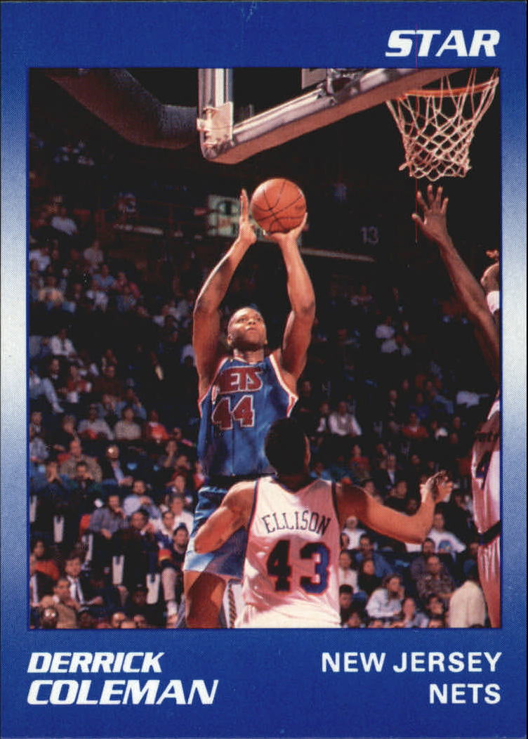 1990 Star Derrick Coleman I #10 Derrick Coleman/New Jersey Nets