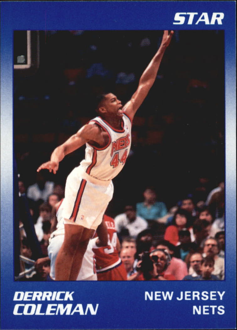 1990 Star Derrick Coleman I #11 Derrick Coleman/New Jersey Nets