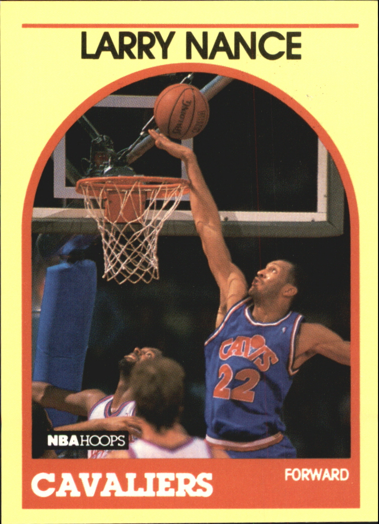1990 Hoops 100 Superstars #17 Larry Nance