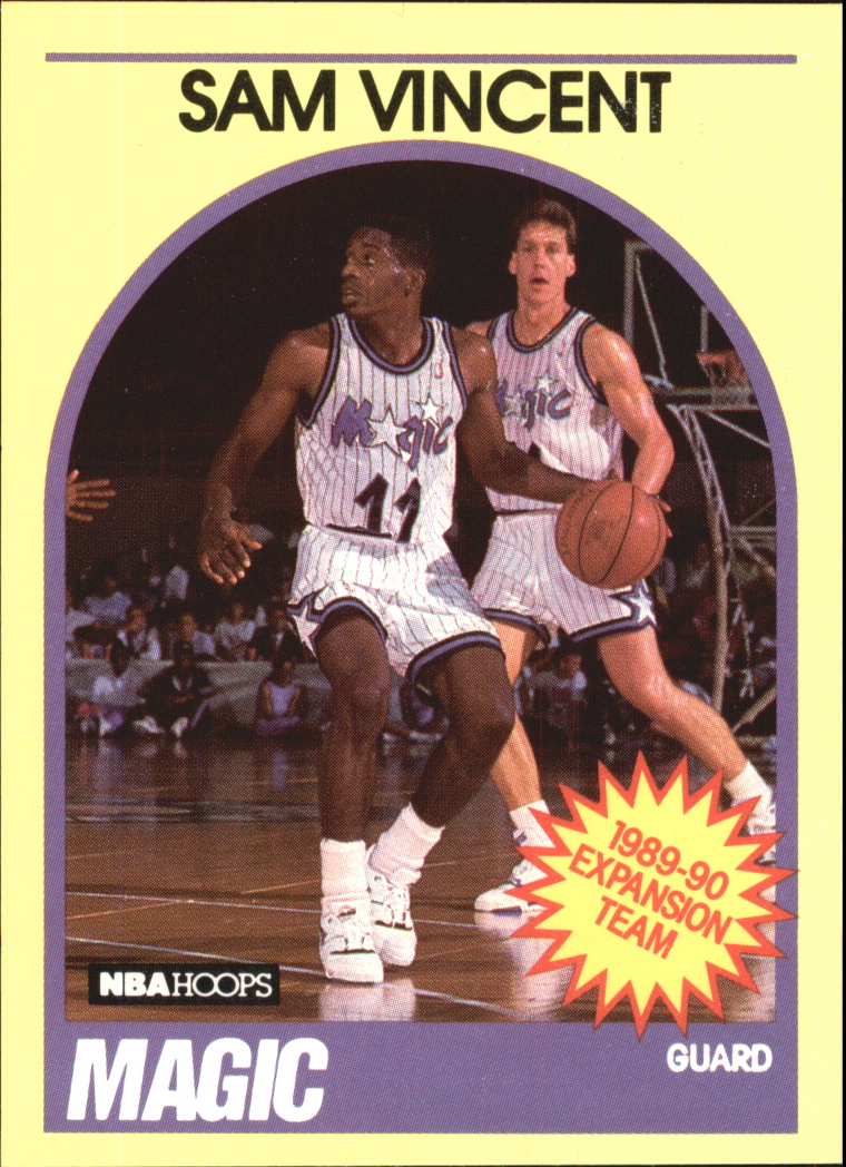 1990 Hoops 100 Superstars #69 Sam Vincent