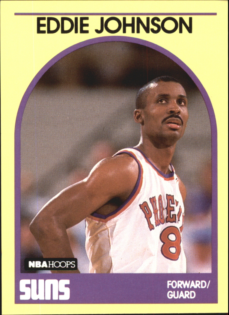 1990 Hoops 100 Superstars #78 Eddie Johnson