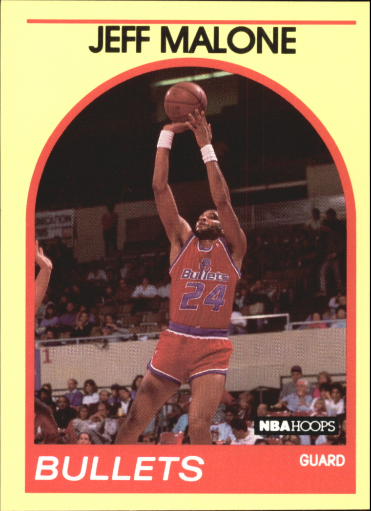 1990 Hoops 100 Superstars #97 Jeff Malone