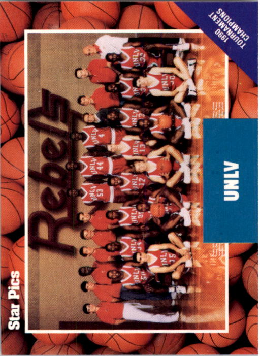 1990 Star Pics #30 UNLV Team