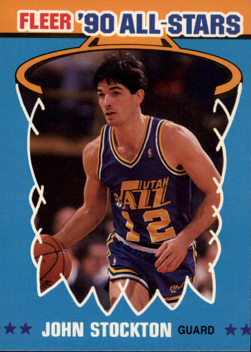 1990-91 Fleer All-Stars #9 John Stockton