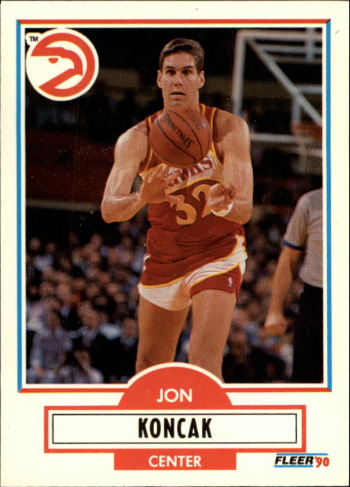 1990-91 Fleer Update #U1 Jon Koncak