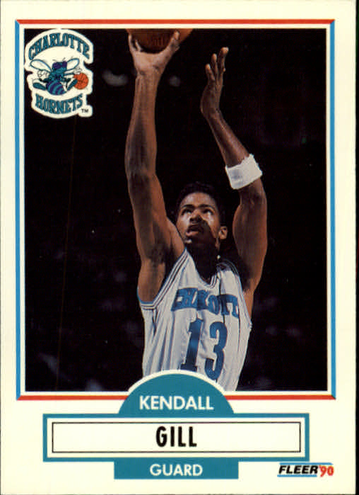 1990-91 Fleer Update #U11 Kendall Gill RC