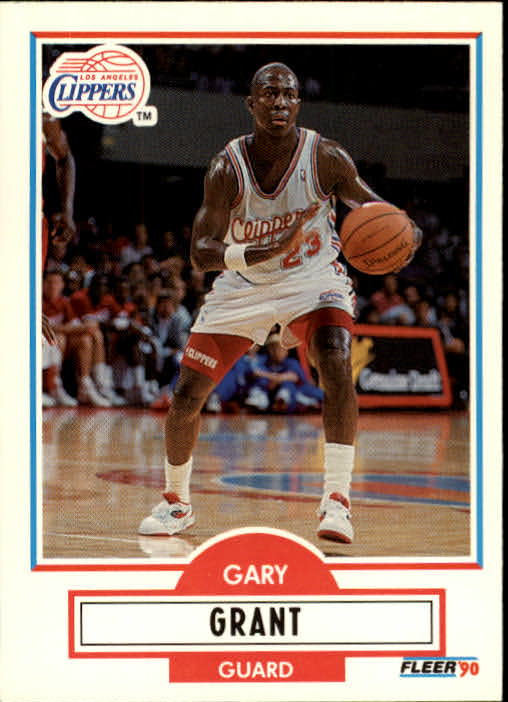1990-91 Fleer Update #U40 Gary Grant