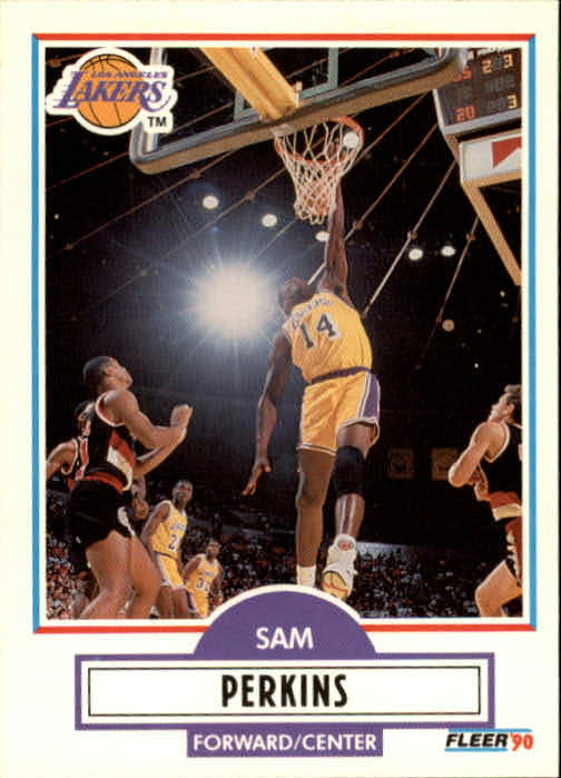 1990-91 Fleer Update #U44 Sam Perkins