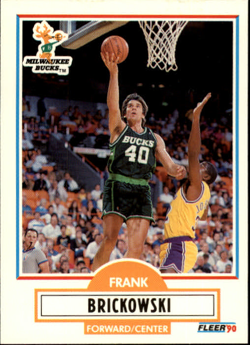 1990-91 Fleer Update #U52 Frank Brickowski