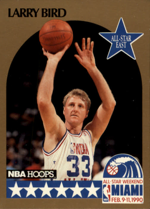 1990-91 Hoops #2 Larry Bird AS SP