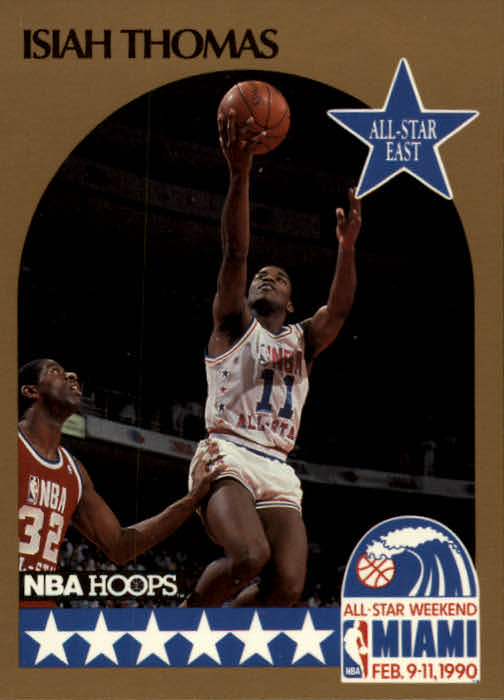 1990-91 Hoops #11 Isiah Thomas AS SP