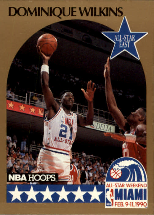 1990-91 Hoops #12 Dominique Wilkins AS SP
