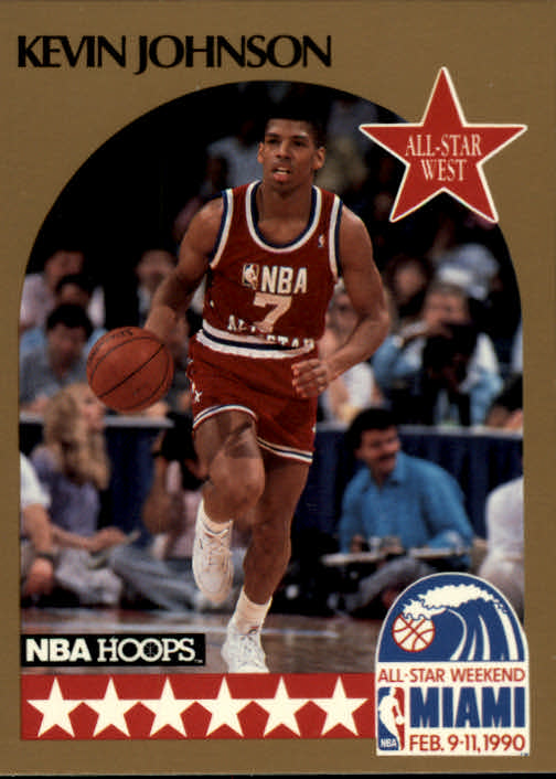 1990-91 Hoops #19 Kevin Johnson AS SP