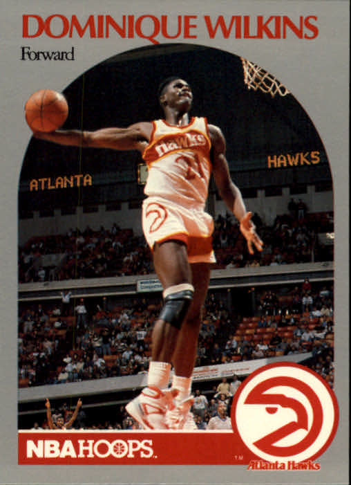 1990-91 Hoops #36 Dominique Wilkins