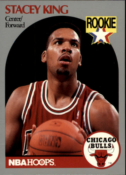 1990-91 Hoops #66 Stacey King RC