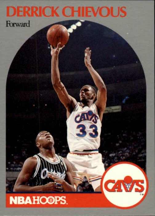1990-91 Hoops #72 Derrick Chievous