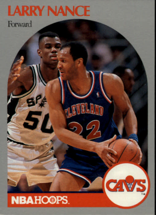 1990-91 Hoops #78 Larry Nance