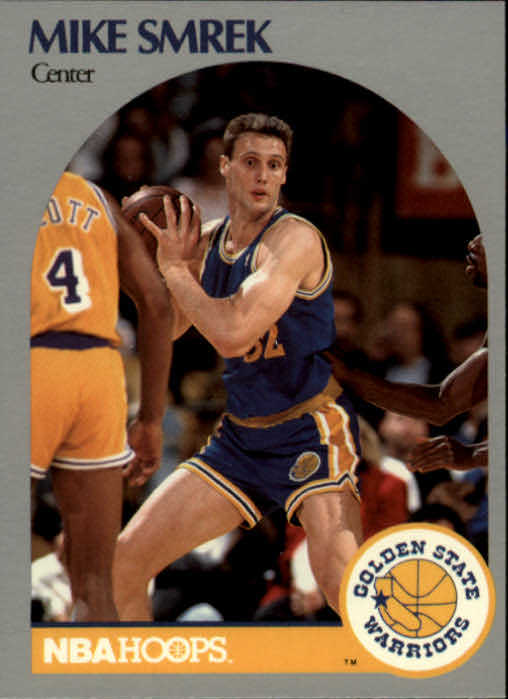 1990-91 Hoops #119 Mike Smrek