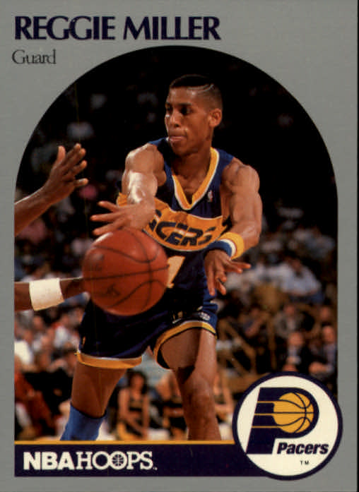 1990-91 Hoops #135 Reggie Miller