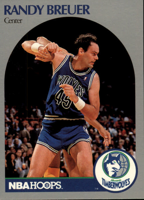 1990-91 Hoops #184 Randy Breuer