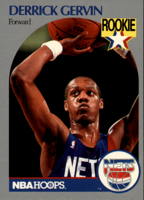 1990-91 Hoops #196 Derrick Gervin