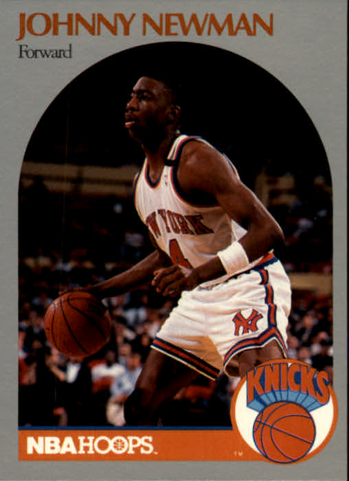 1990-91 Hoops #206 Johnny Newman SP