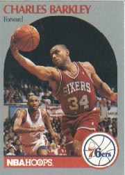 1990-91 Hoops #225 Charles Barkley