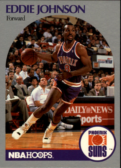 1990-91 Hoops #237 Eddie Johnson