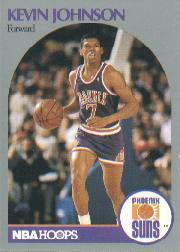 1990-91 Hoops #238B Kevin Johnson/(Second series; Forward on front)