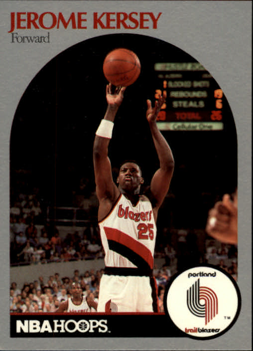 1990-91 Hoops #247 Jerome Kersey